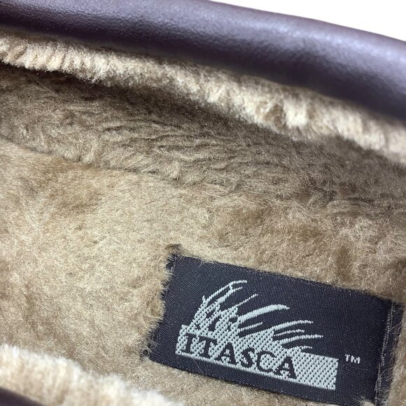 Itasca Womens Pink Camouflage Moccasin Slippers Size 7 Faux Fur Lined Real Tree - Picture 6 of 8